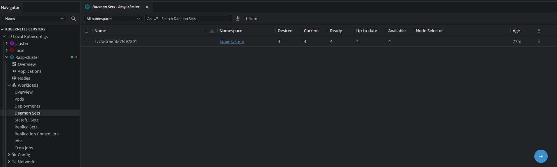 Initial daemon sets state